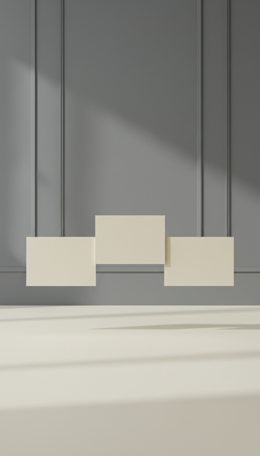 Matte Ivory SKU Card Set